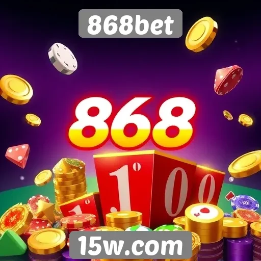 Variedade de jogos disponíveis na 868bet